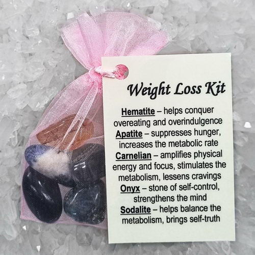 Crystal Healing Kit - Weight-loss