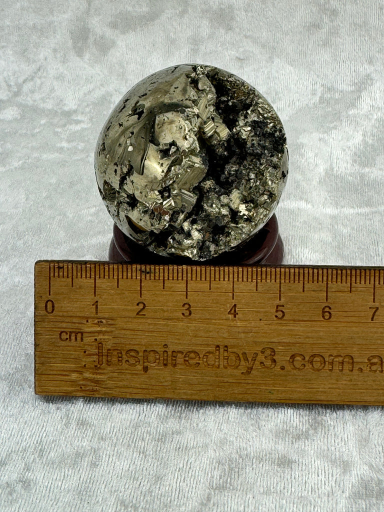 Pyrite Sphere #13 - 171g - Protection & Energy