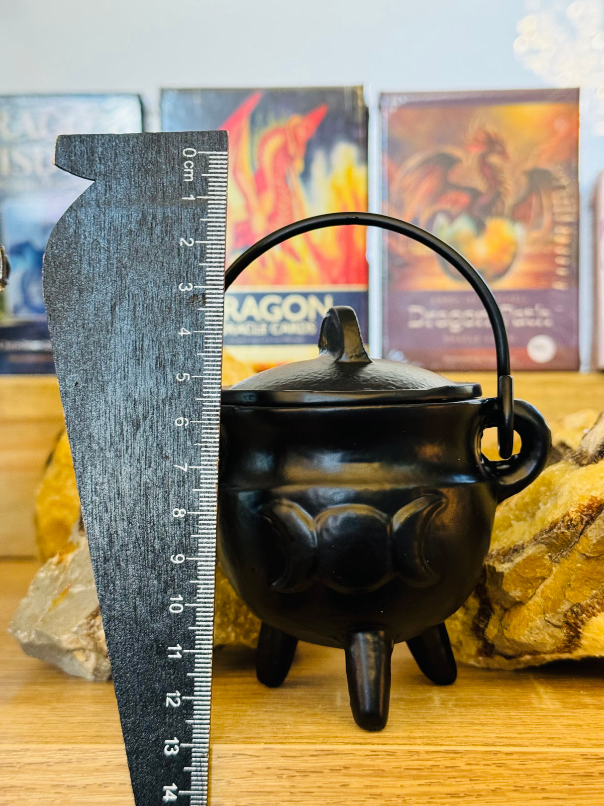 Cauldron, Cast Iron - Triple Moon