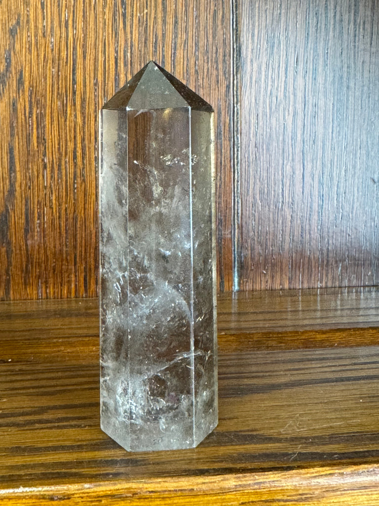 Smoky Quartz Point #4 - “My spirit is deeply grounded in the present moment”