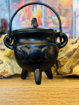 Cauldron, Cast Iron - Triple Moon