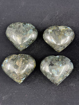 Larvikite Heart - "I move through life knowing I am safe and protected."