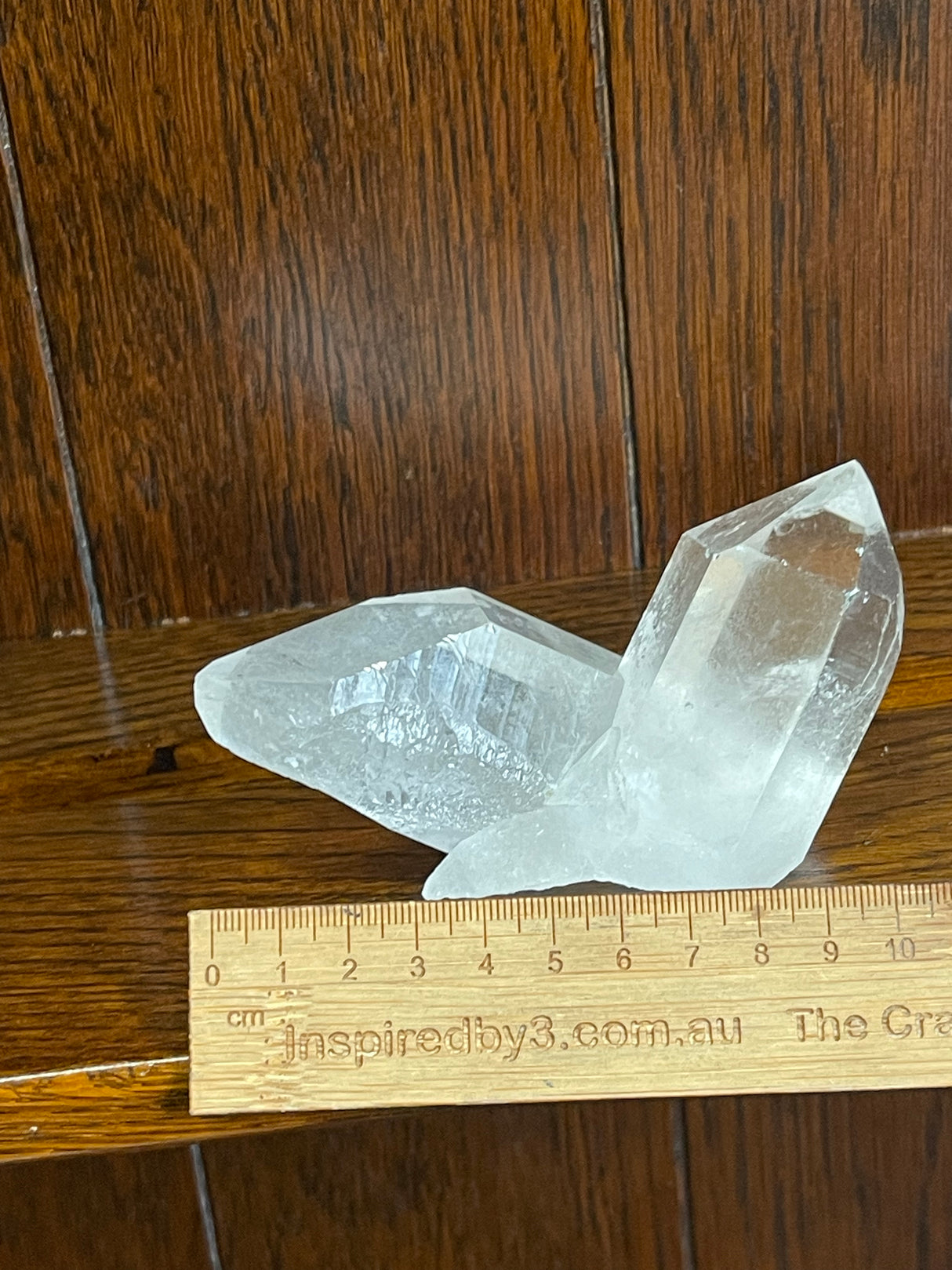 Clear Quartz Double Points 295g - Master Healer