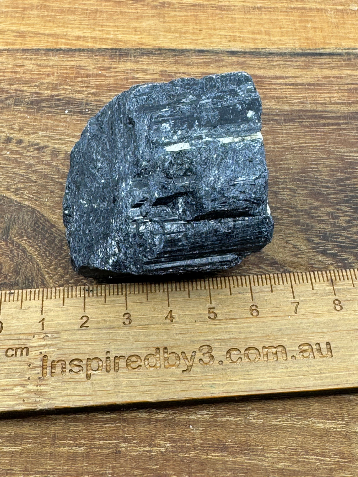 Black Tourmaline Natural Chunk - "I am safe, secure, and protected wherever I go."