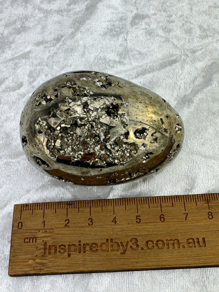 Pyrite Egg #14 - 1354g - Protection & Energy