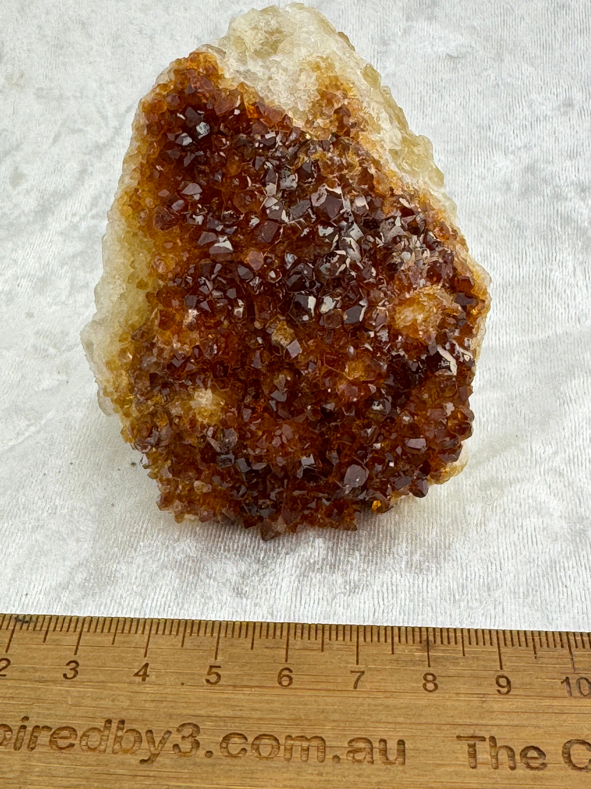 Citrine Cluster #2 367g - “I am successful in all areas of life”.