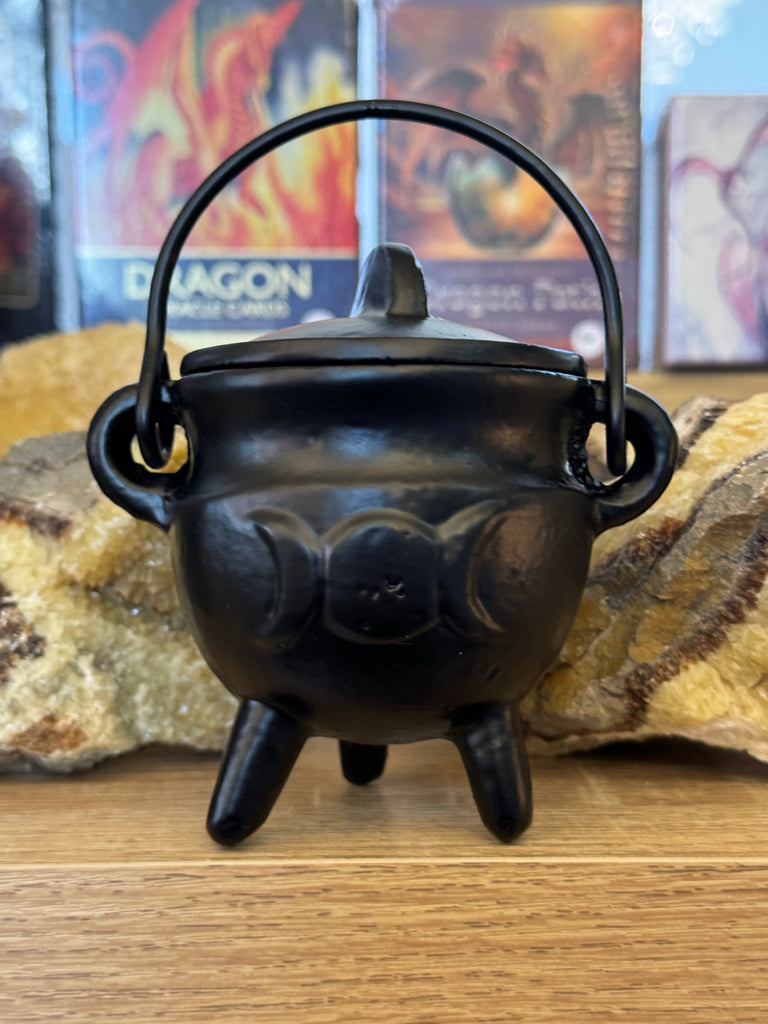 Cauldron, Cast Iron - Triple Moon