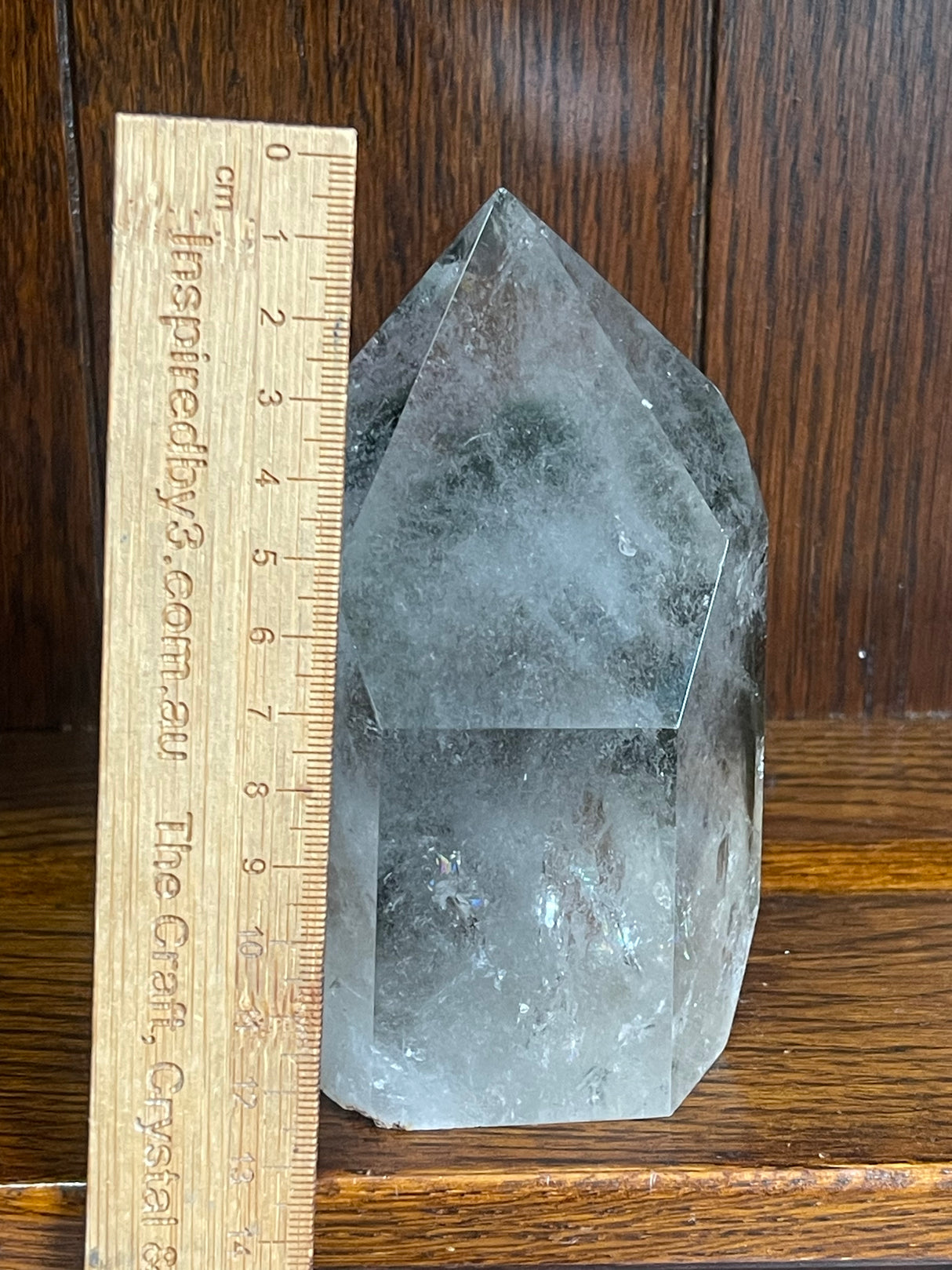 Garden Quartz (Lodalite) Generator  - 860g - “ I let go of past hurt and allow myself to heal” .