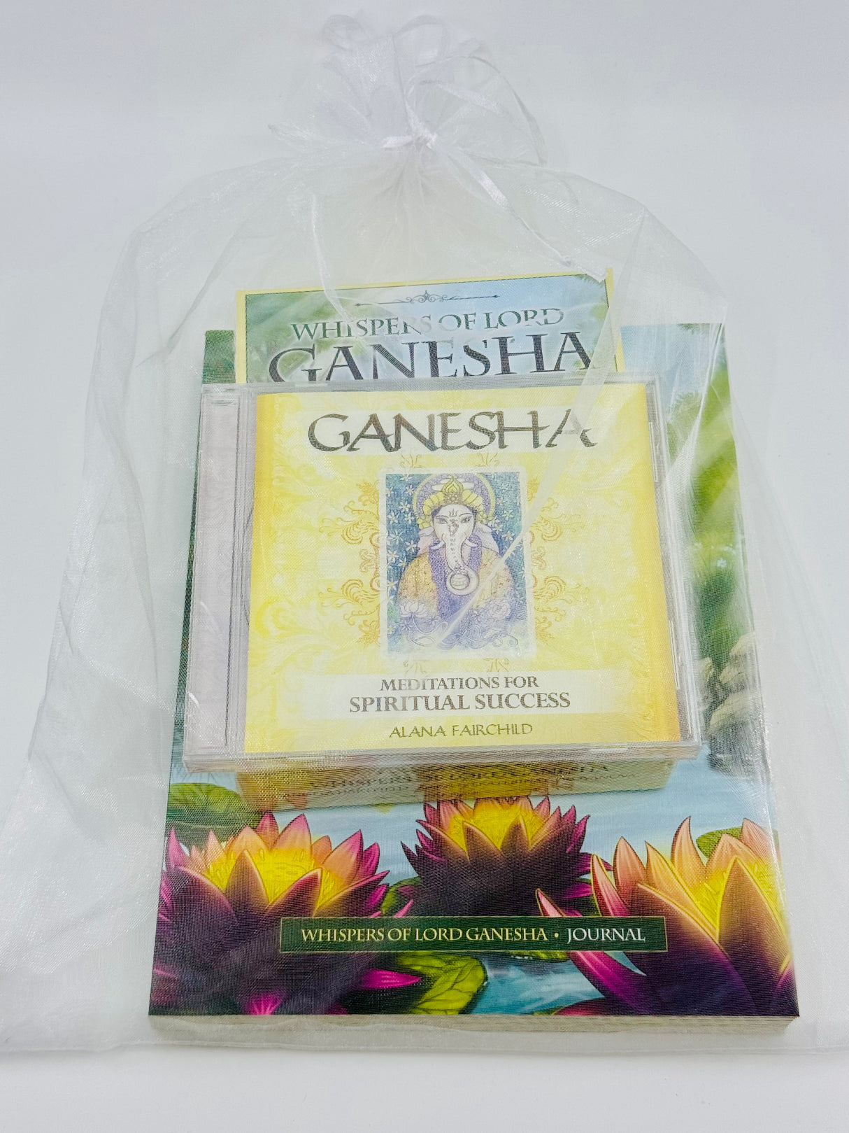 Whispers of Lord Ganesha Gift Set - Journal - Oracle Cards & Meditation