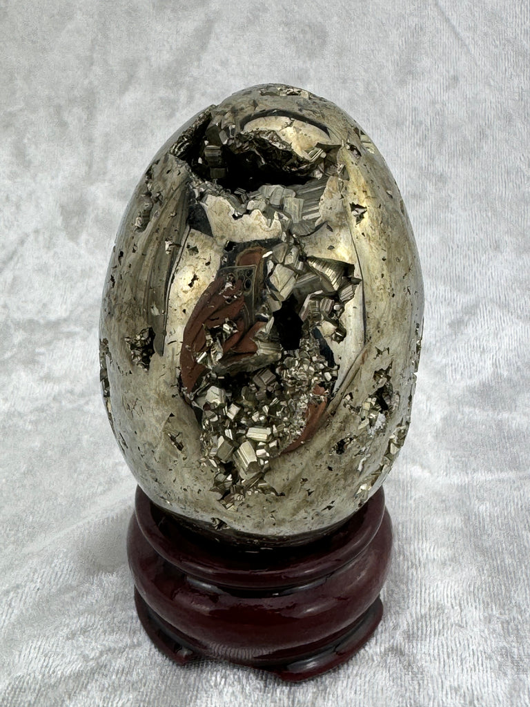 Pyrite Egg #14 - 1354g - Protection & Energy