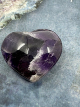 AA+ Grade Amethyst Puffy Heart - “I trust my intuition and allow it to guide me each day”