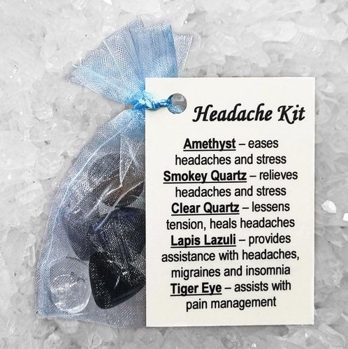 Crystal Healing Kit - Headache Kit