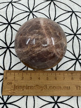 Black Moonstone Sphere 241g - ‘'I am open and ready for new beginnings in my life”.