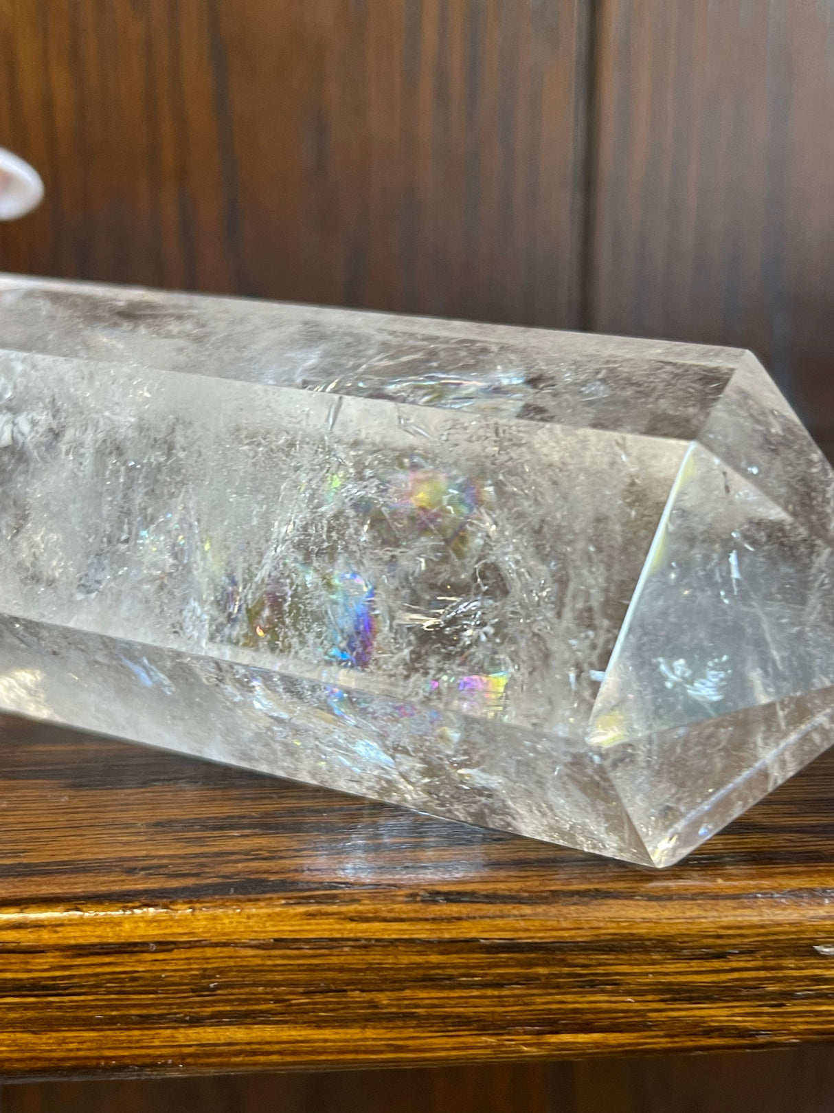 A Grade Clear Quartz Double Terminator #1 337g - Master Healer