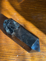 Smoky Quartz A=+ Grade Point #1 604g - “My spirit is deeply grounded in the present moment”.