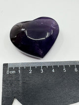 AA+ Grade Amethyst Puffy Heart - “I trust my intuition and allow it to guide me each day”