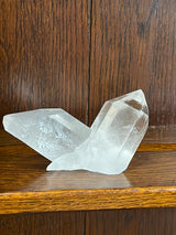 Clear Quartz Double Points 295g - Master Healer