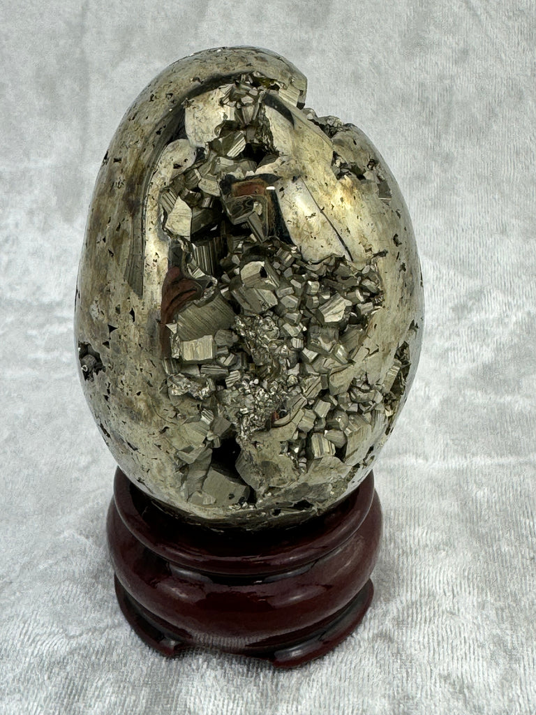 Pyrite Egg #14 - 1354g - Protection & Energy