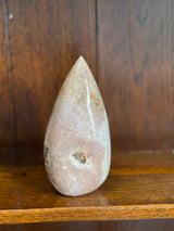 Pink Amethyst Freeform 855g - “ I am a strong and loving person”.