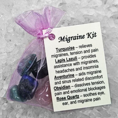 Crystal Healing Kit - Migrane