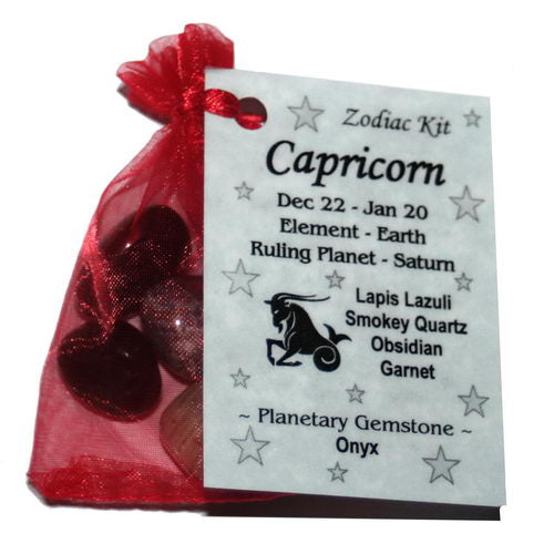 Capricorn Zodiac Pouch