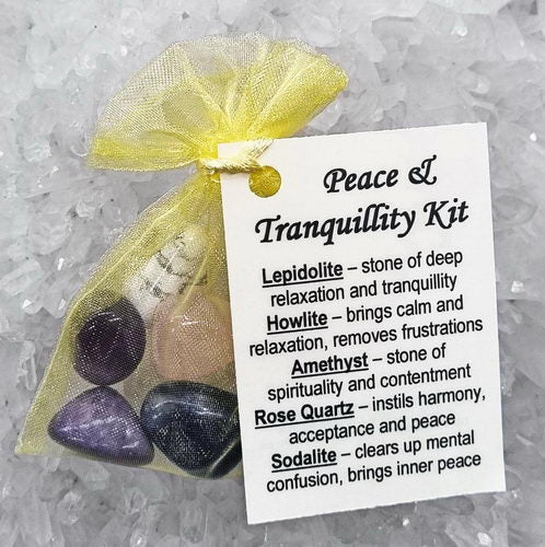 Crystal Healing Kit - Peace & Tranquility