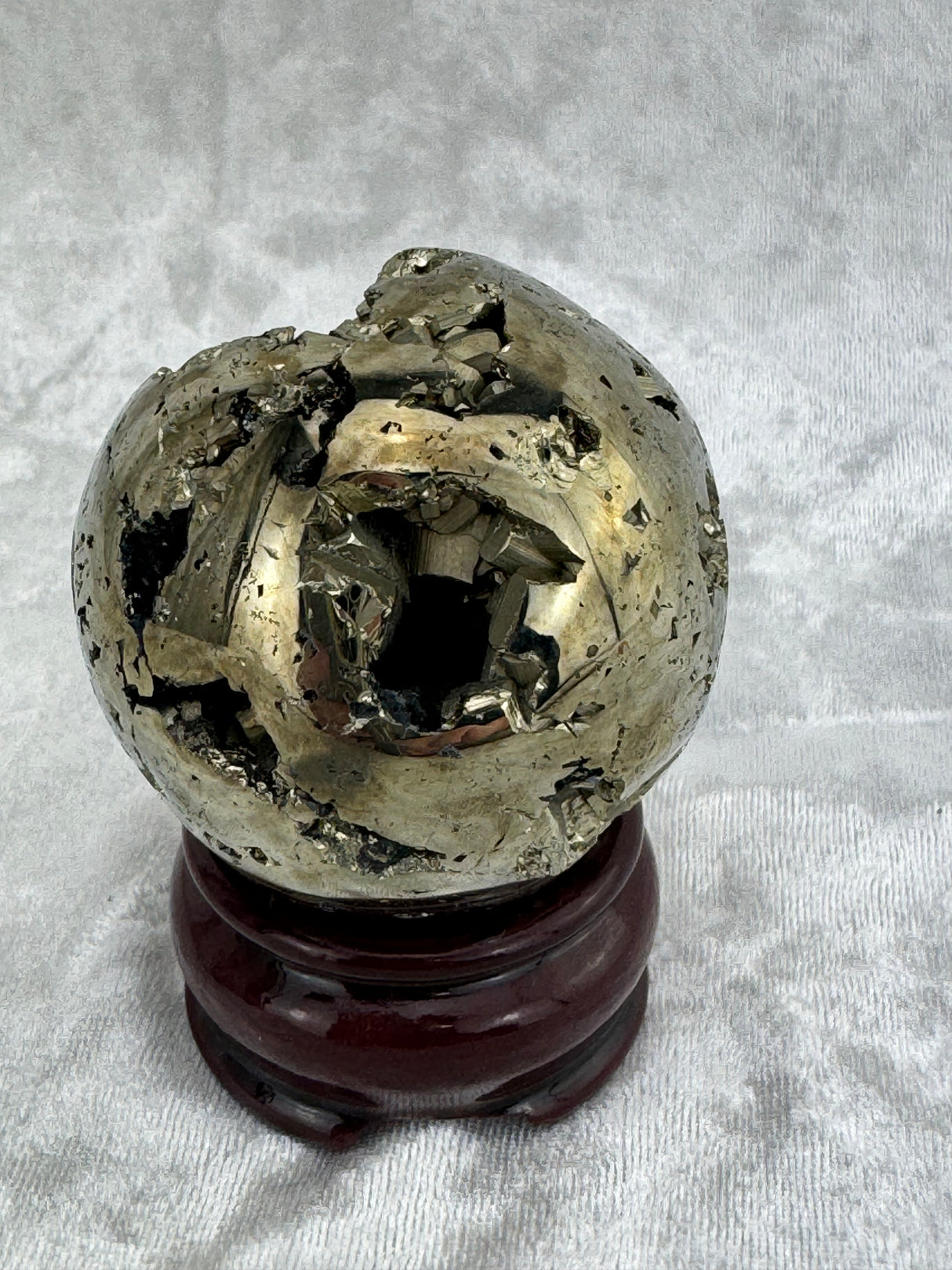 Pyrite Sphere #12 - 301g - Protection & Energy