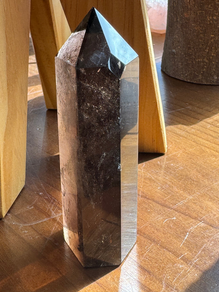 Smoky Quartz Point #3 with Window