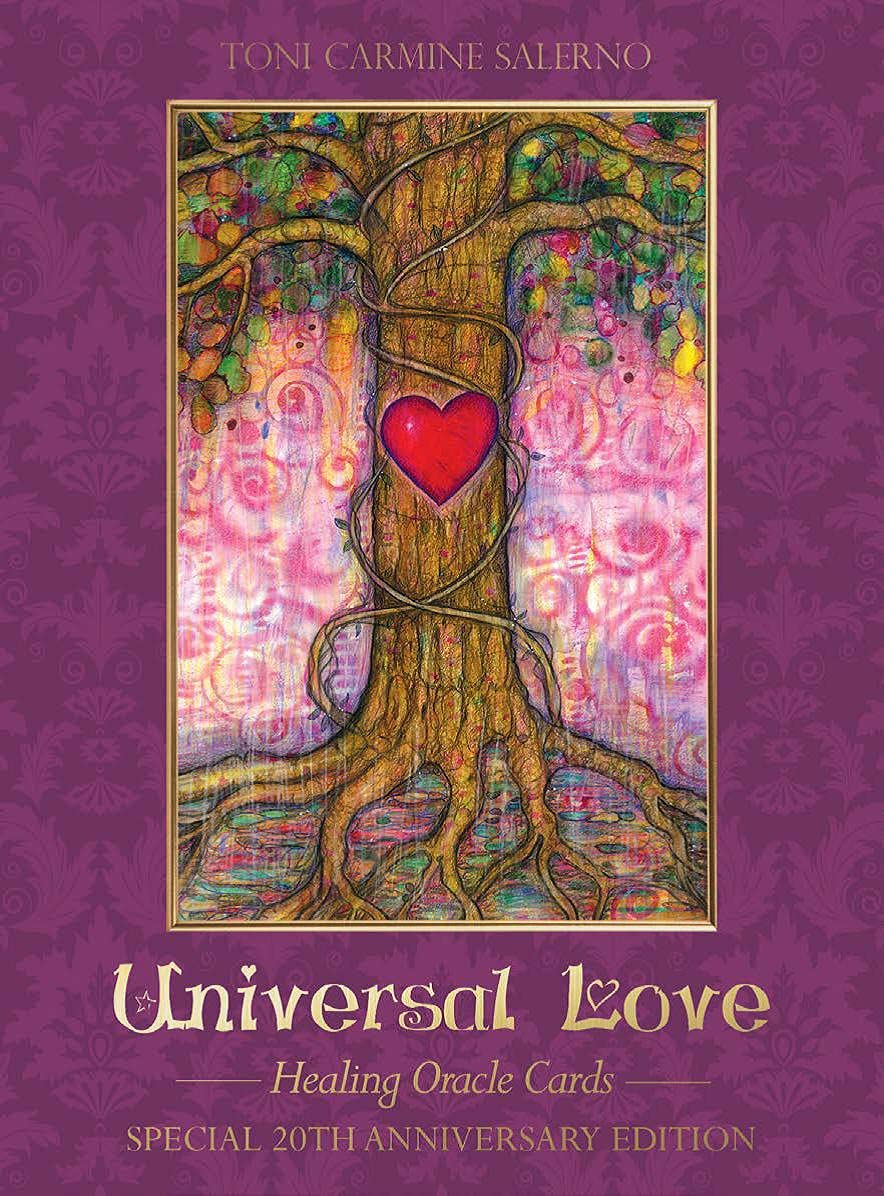 Universal Love Healing Oracle Cards - Special 20th Anniversary Edition - Toni Carmine Salerno