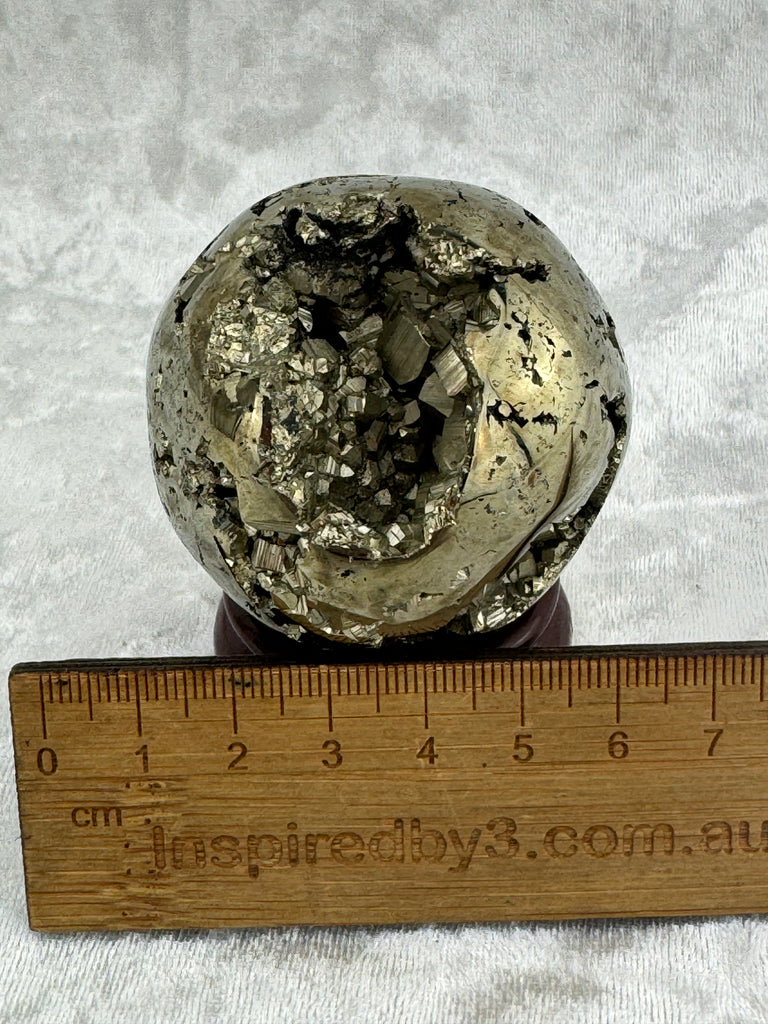 Pyrite Sphere #12 - 301g - Protection & Energy