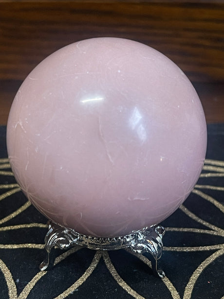 Pink Opal Sphere 300g #3 - Emotional Healing