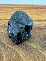 Black Tourmaline Natural Chunk - "I am safe, secure, and protected wherever I go."