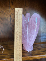 Rose Quartz Angel Large 18cm1.2kilos - Love & Peace