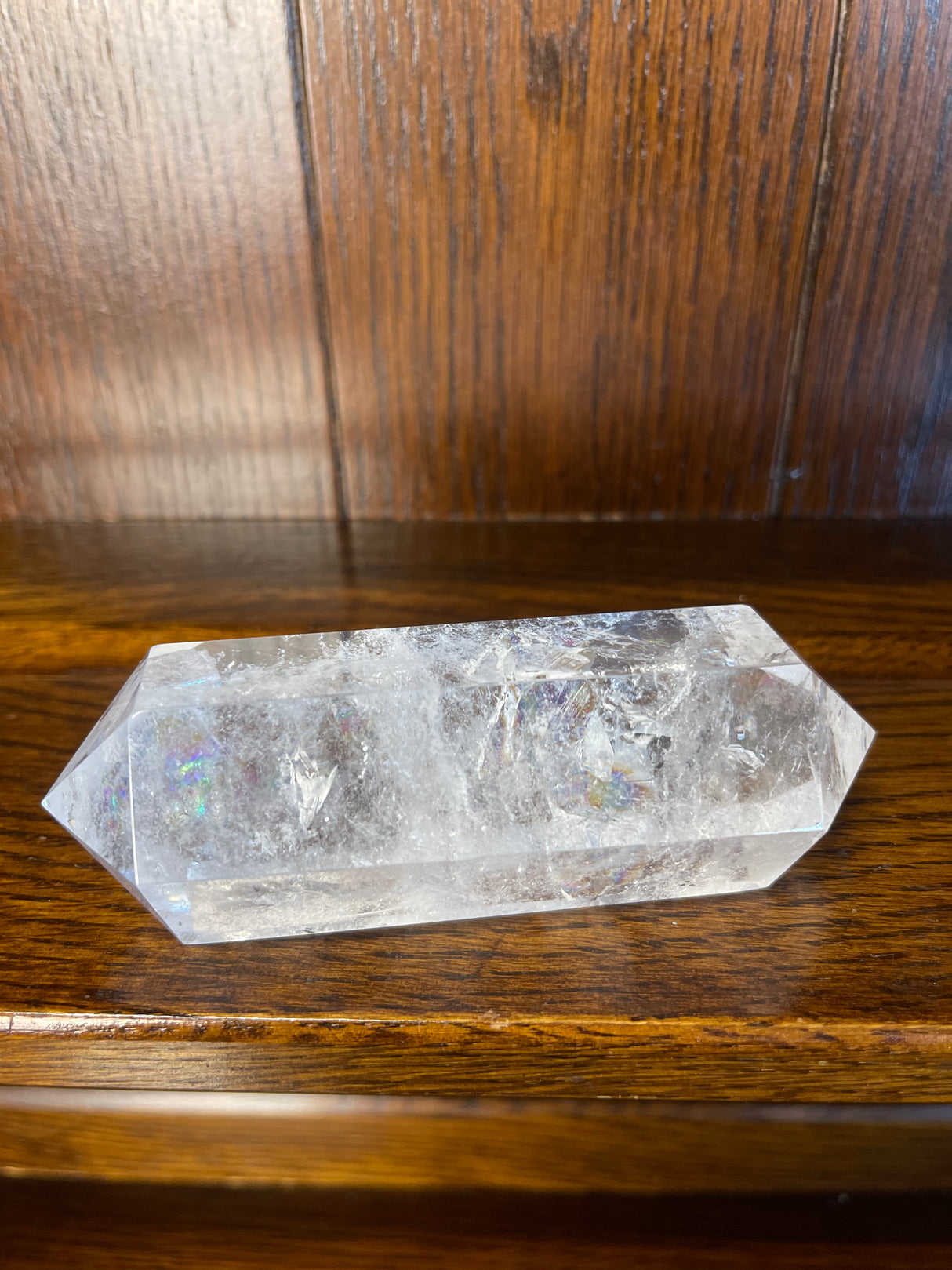 A Grade Clear Quartz Double Terminator #1 337g - Master Healer