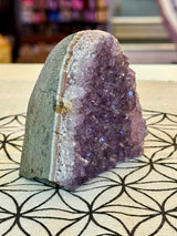 Amethyst Cluster 411g #29 -  “I trust my intuition and allow it to guide me each day”