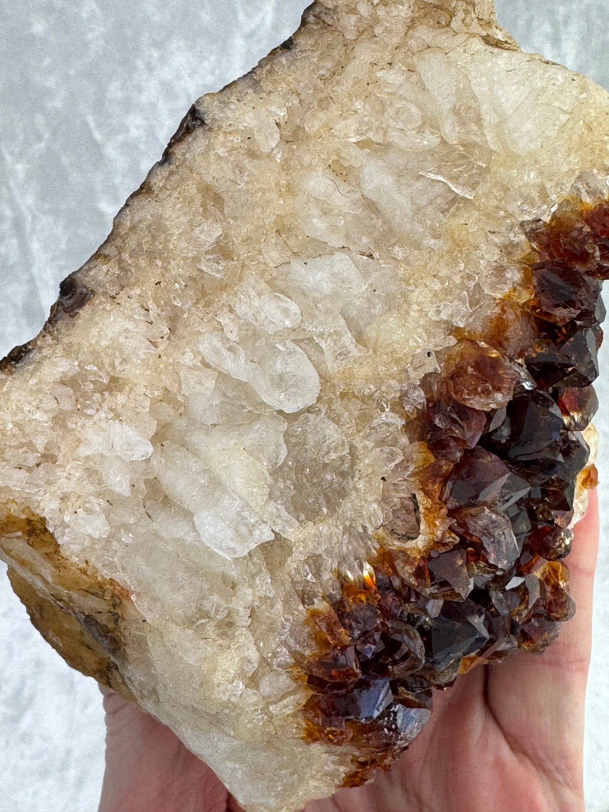 Citrine Cluster #14 1kilo - “I am successful in all areas of life”.