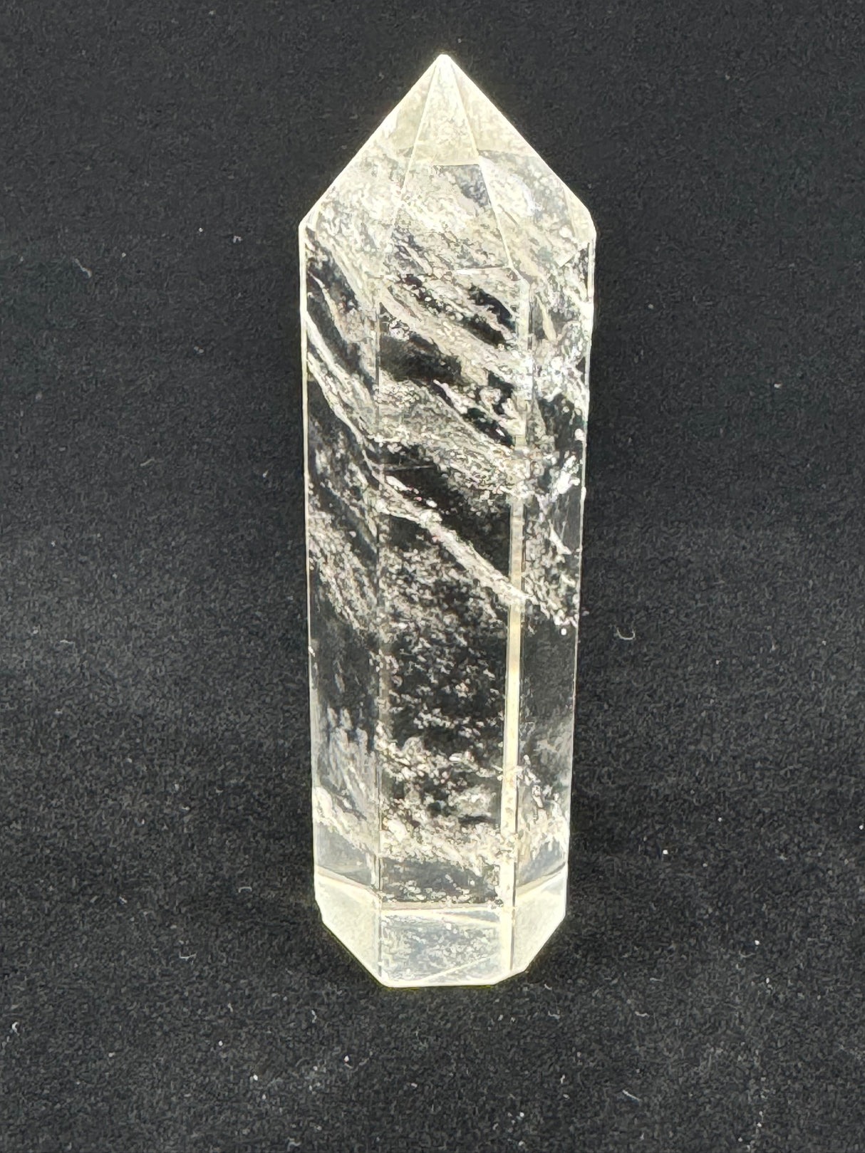 Clear Quartz Point 90g - “ I have the power to manifest all my dreams and desires”.