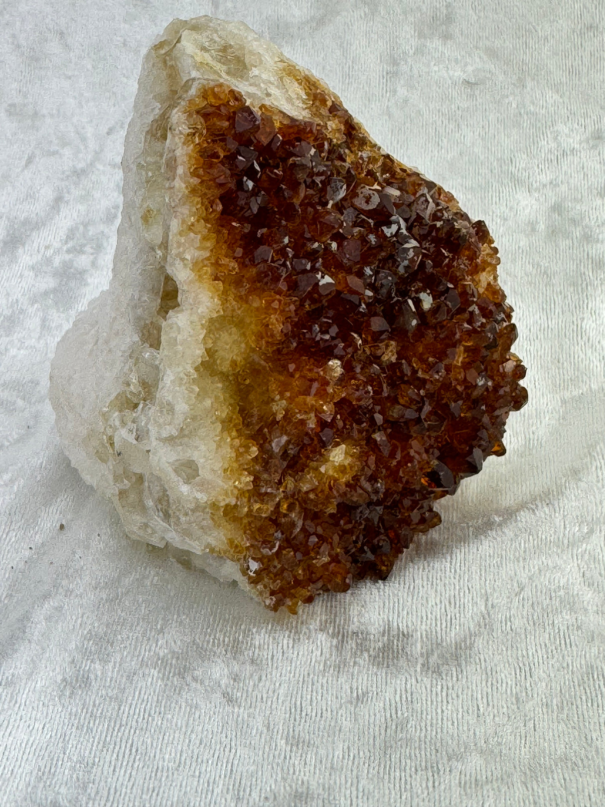 Citrine Cluster #2 367g - “I am successful in all areas of life”.