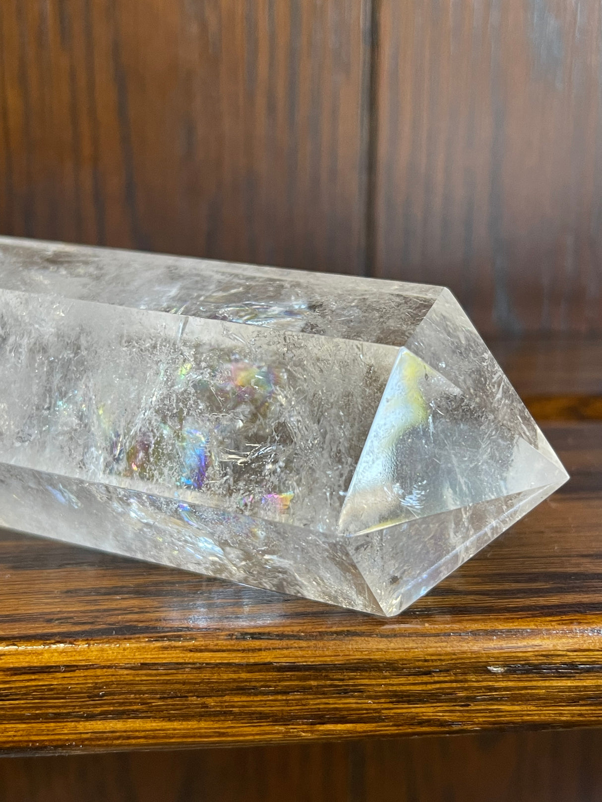 A Grade Clear Quartz Double Terminator #1 337g - Master Healer