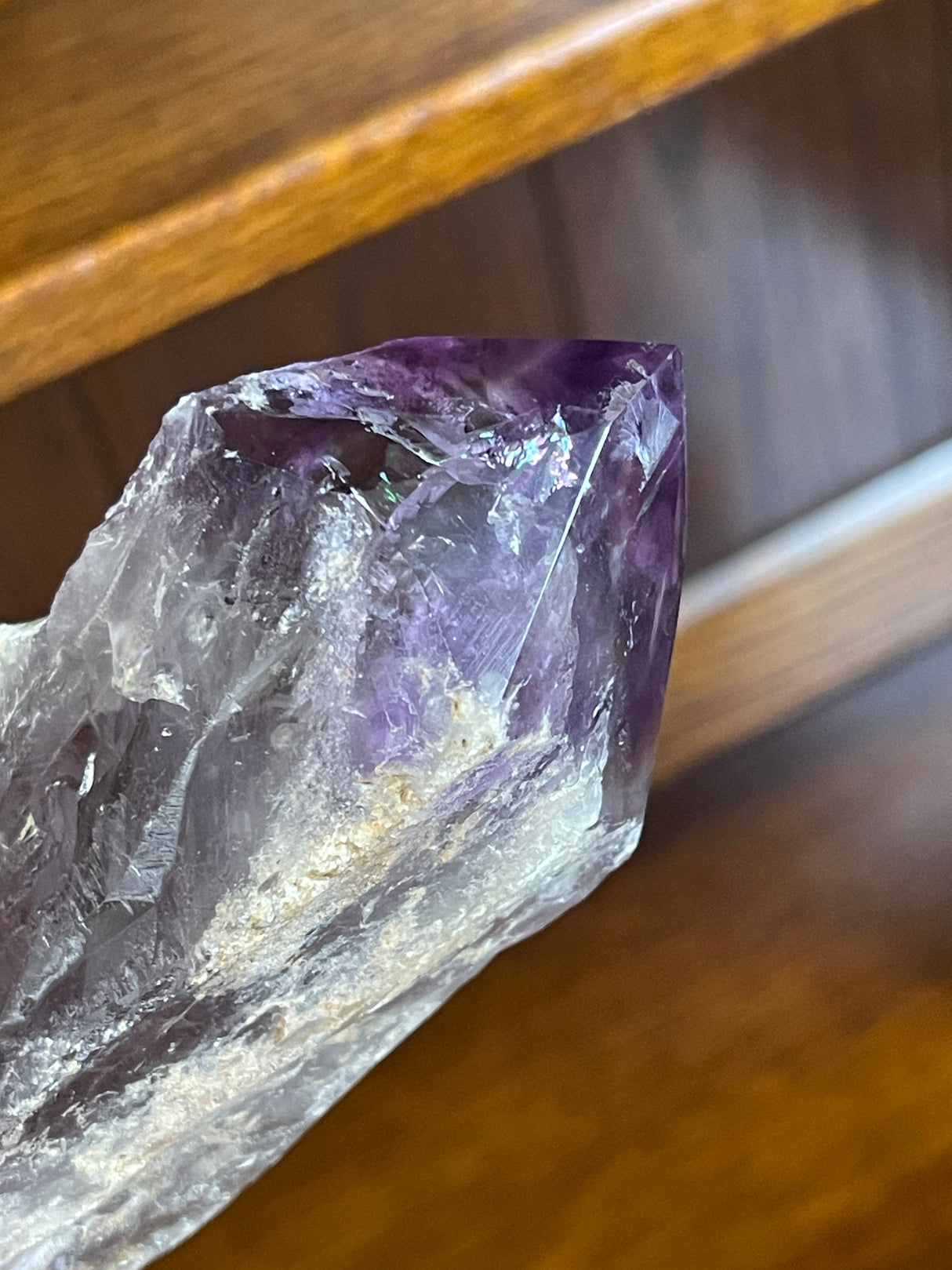 Amethyst Root Wand - Protection. Intuition.