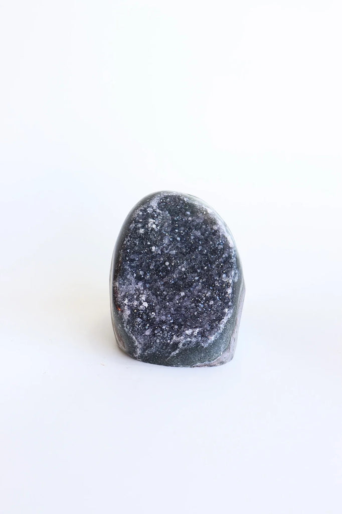 Black Amethyst Cluster 276g - Protection. Grounding.