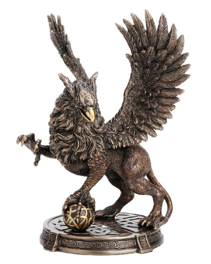 Griffin Statue- Courage, Leadership, and Strength.