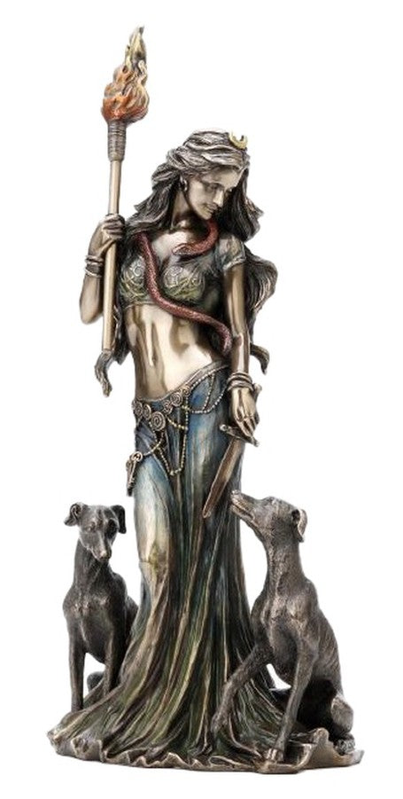 Hecate Statue - Goddess of the Crossroads, Magic & Sorcery.