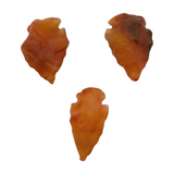 Carnelian Arrowhead - "I am full of creative energy and new ideas."