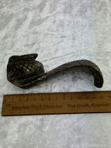 Pyrite Snake Carving - 370g - Protection & Energy