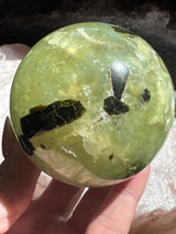 Prehnite and Epidote Sphere #2 472g 7cm