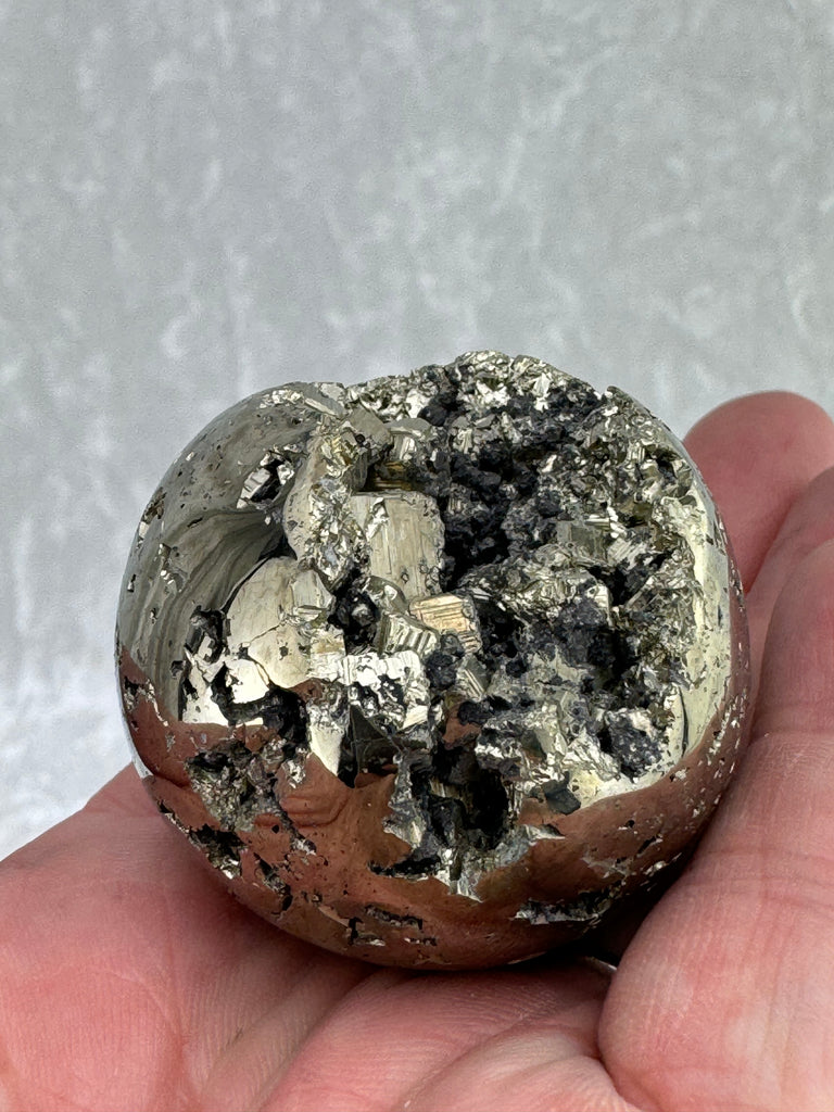 Pyrite Sphere #13 - 171g - Protection & Energy