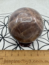 Black Moonstone Sphere 241g - ‘'I am open and ready for new beginnings in my life”.