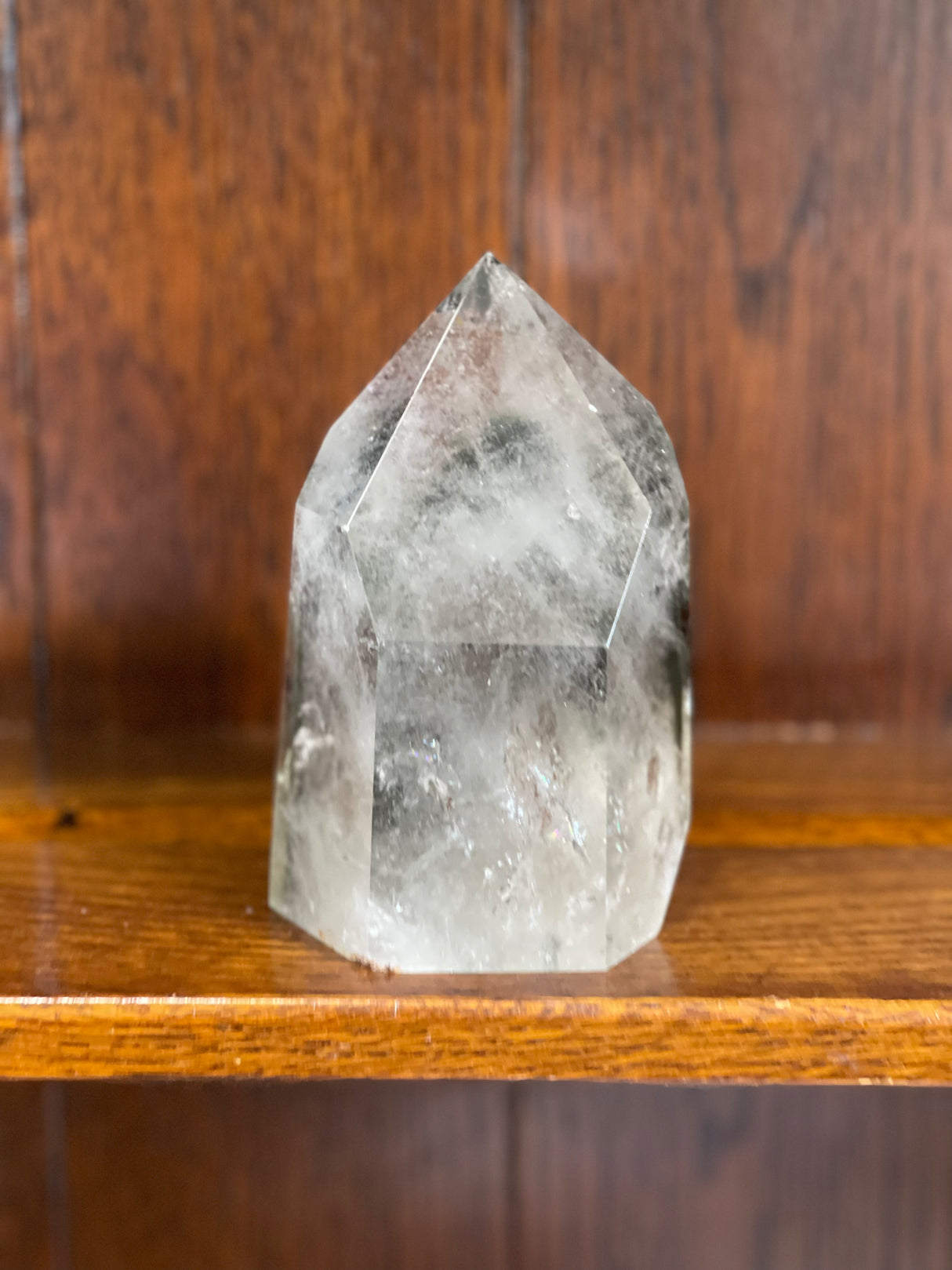 Garden Quartz (Lodalite) Generator  - 860g - “ I let go of past hurt and allow myself to heal” .