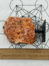 Orchid Calcite on Stand - Shamanic Journeying. Inner Work